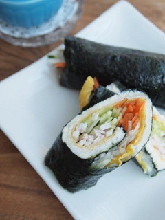 サンドイッチパンで☆ミニ恵方巻き-レシピのメイン写真