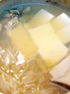 オリジナル タイ風湯豆腐-レシピのメイン写真