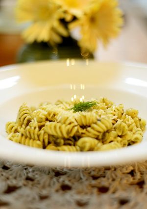 セージとバジルのペストパスタ-レシピのメイン写真