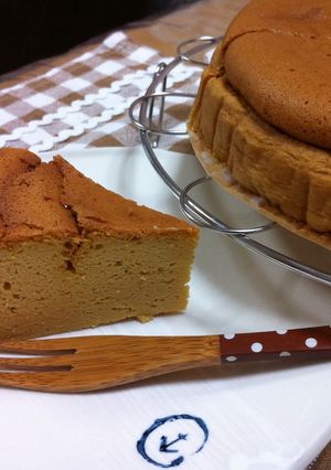 ＊キャラメルスフレチーズケーキ＊-レシピのメイン写真