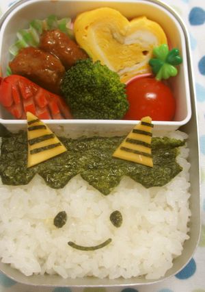 節分に★鬼さんキャラ弁-レシピのメイン写真