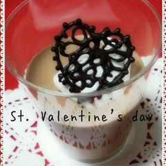 รูปของ バレンタイン♥♥♥簡単チョコムース♬*゜