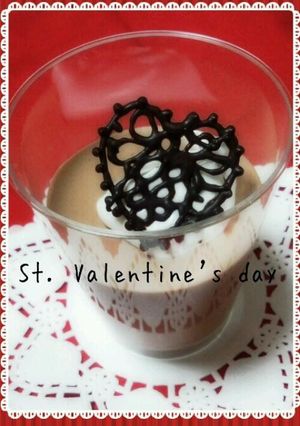 バレンタイン♥♥♥簡単チョコムース♬*゜-レシピのメイン写真