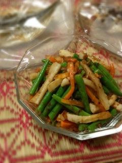 いんげんとちくわのおかか炒め-レシピのメイン写真