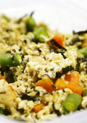 ★常備菜アレンジ~おかず味噌の煎り豆腐★-レシピのメイン写真