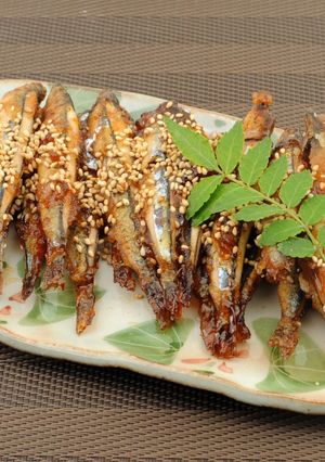 きびなごの黒酢入蒲焼-レシピのメイン写真
