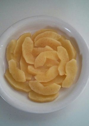 レンジで簡単 煮リンゴ-レシピのメイン写真