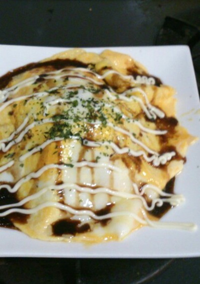 簡単おつまみ☆もやしdeお好み焼き風-レシピのメイン写真