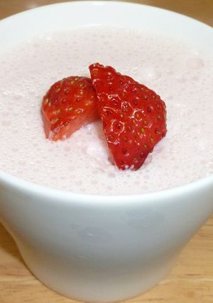 ☆苺ヨーグルトと牛乳のムース☆-レシピのメイン写真