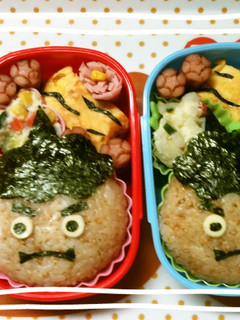 キャラ弁 おに 節分-レシピのメイン写真