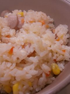 *簡単・炊飯器でコーンピラフ*-レシピのメイン写真