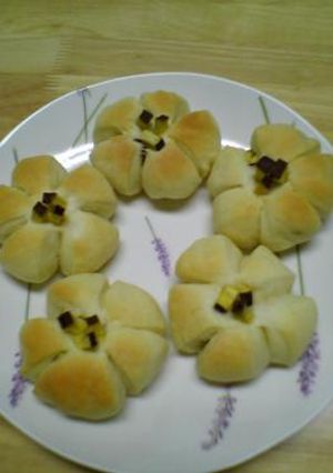☆さつまいものお花畑ロール☆-レシピのメイン写真