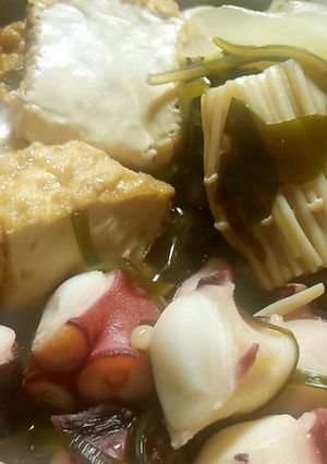 ボリューム＆栄養満点！蛸と厚揚げの煮物！-レシピのメイン写真