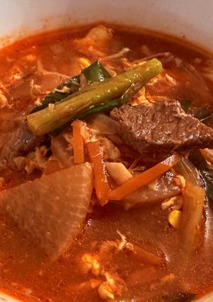 焼肉屋さんのカルビスープ・クッパ-レシピのメイン写真