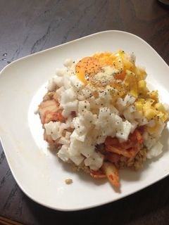 山芋納豆キムチ!!-レシピのメイン写真