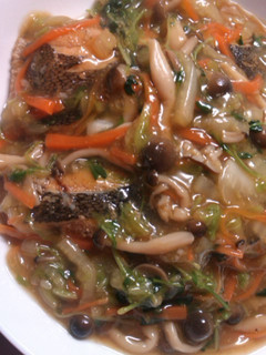 カレイの野菜たっぷりあんかけ-レシピのメイン写真