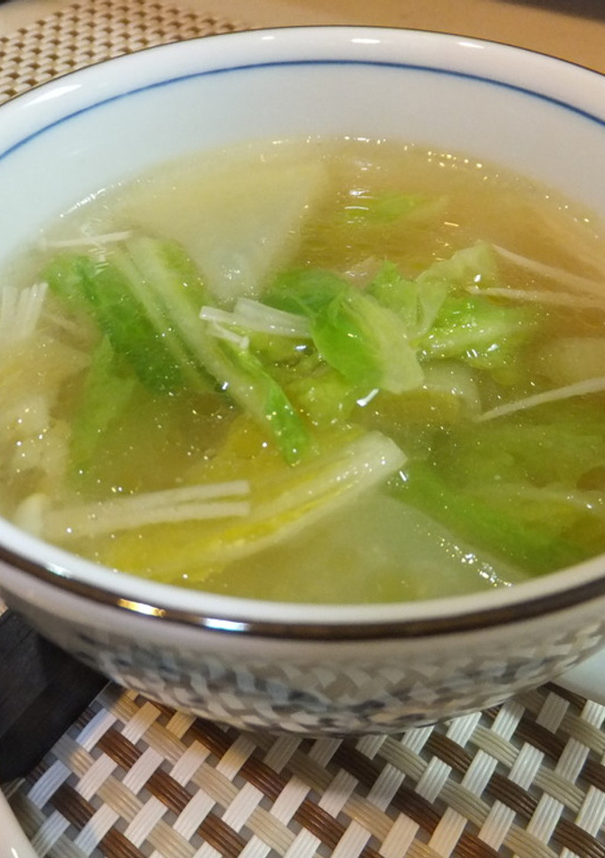 白菜と大根のスープ-レシピのメイン写真