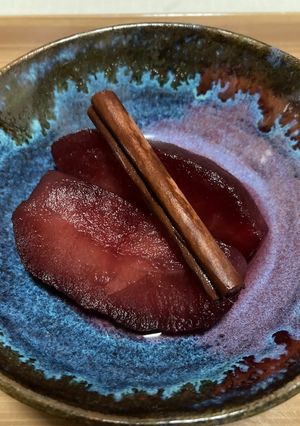 大人の味！りんごの赤ワイン煮-レシピのメイン写真
