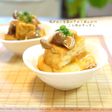 揚げ出し豆腐のきのこあんかけ