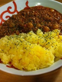 赤ピーマンとひよこ豆のキーマカレー-レシピのメイン写真