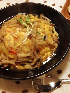 \とろっとろたまごの♡天津飯/-レシピのメイン写真