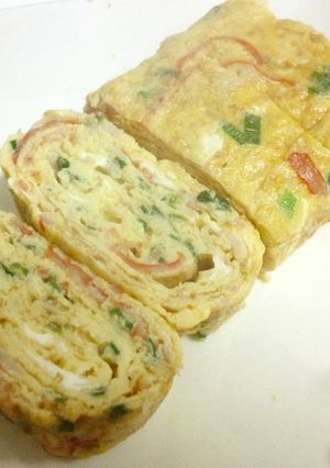 ＊彩りキレイな中華風卵焼き＊-レシピのメイン写真