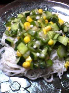 リメイクそうめん2-レシピのメイン写真