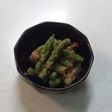 アスパラガスのからしマヨネーズあえ