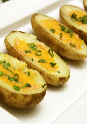 ☆超簡単！明太マヨのポテトスキン☆-レシピのメイン写真