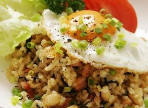 味噌バター風味☆大豆とひじきの玄米炒飯-レシピのメイン写真
