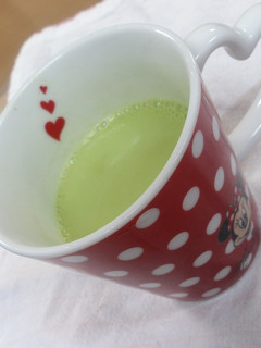 私の好きな抹茶ラテ-レシピのメイン写真
