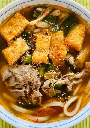 キムチうどん（キムチカルグクス）-レシピのメイン写真