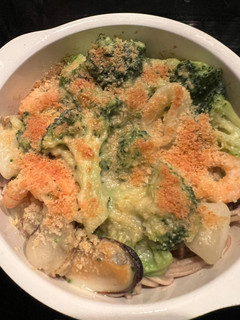 バター・油なし!米粉で蕎麦グラタン-レシピのメイン写真