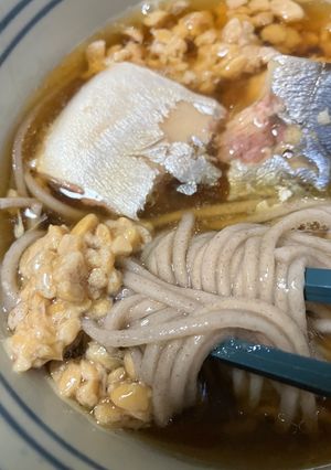 簡単　つけ汁ひっぱりそば-レシピのメイン写真