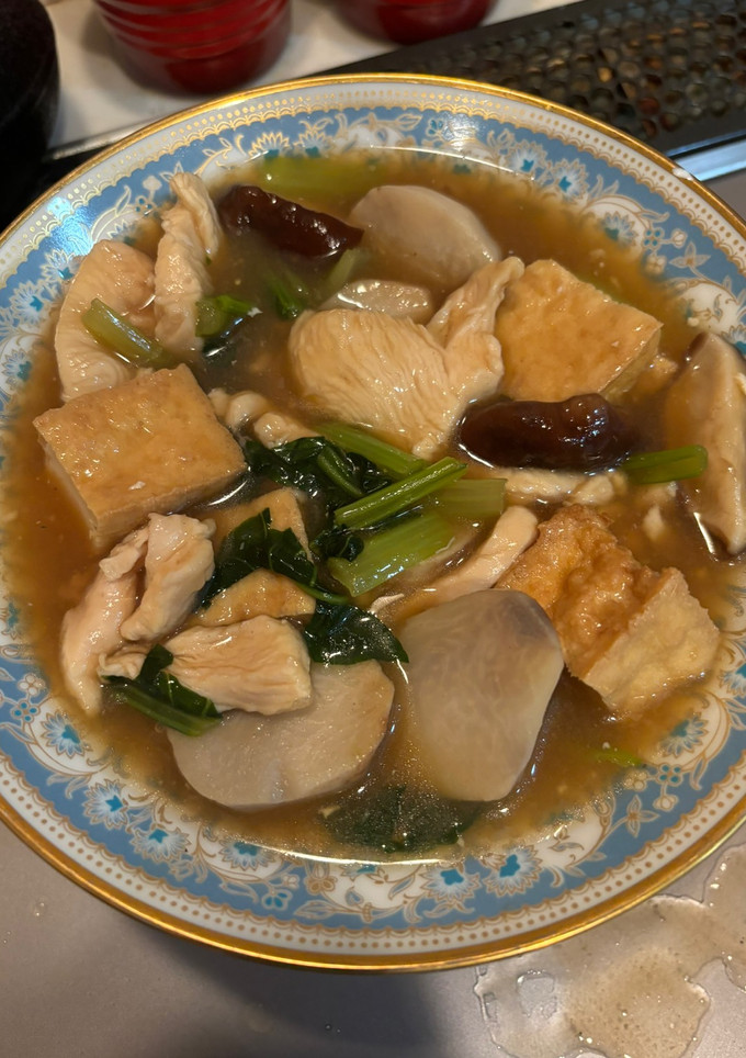 鶏胸肉さといも厚揚げの治部煮-レシピのメイン写真