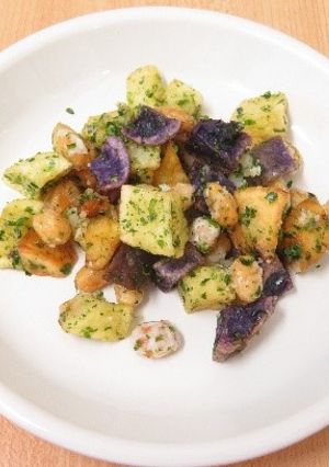 【学校給食】青のりビーンズポテト-レシピのメイン写真