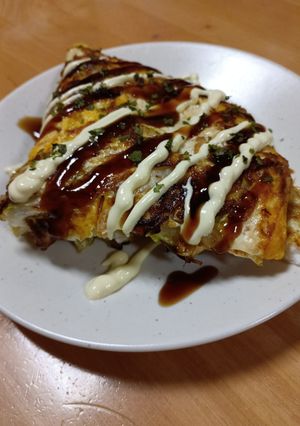 白菜と小えびのお好み焼き-レシピのメイン写真