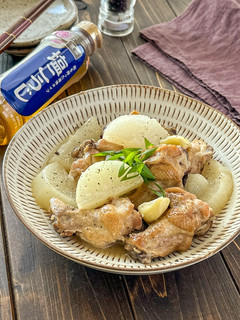 手羽元と大根のうま塩にんにく煮-レシピのメイン写真