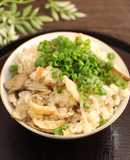 レンジで簡単！舞茸ごはん(まぜご飯)