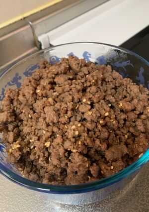 ひき肉のそぼろ!3食丼お弁当作り置き簡単-レシピのメイン写真