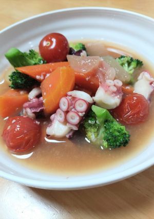 たこの煮物-レシピのメイン写真