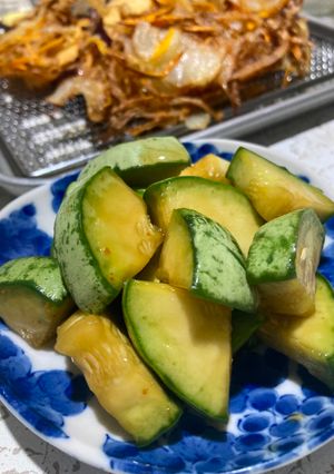 メロンっこの醤油漬け-レシピのメイン写真