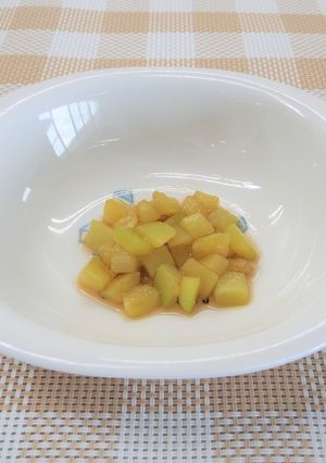 【離乳食中期】ズッキーニのやわらか煮-レシピのメイン写真