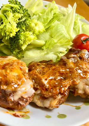 我が家の簡単！煮込みハンバーグ♪-レシピのメイン写真