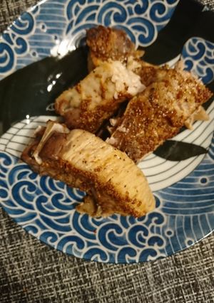 マグロかまマスタード焼き-レシピのメイン写真