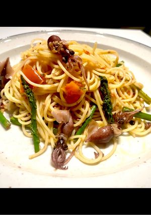 ホタルイカのパスタ-レシピのメイン写真