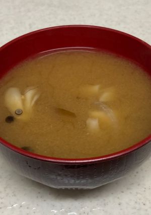 しめじと玉ねぎの味噌汁-レシピのメイン写真