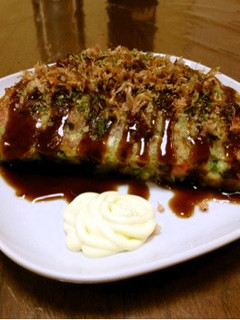 むっちむち♪ミンチdeお好み焼き-レシピのメイン写真
