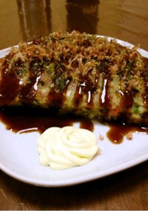 むっちむち♪ミンチdeお好み焼き-レシピのメイン写真