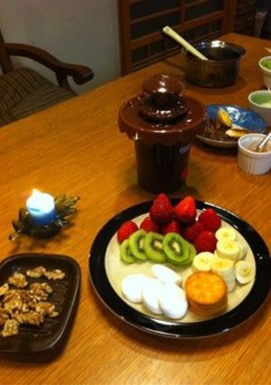 ちょこフォンデュ-レシピのメイン写真